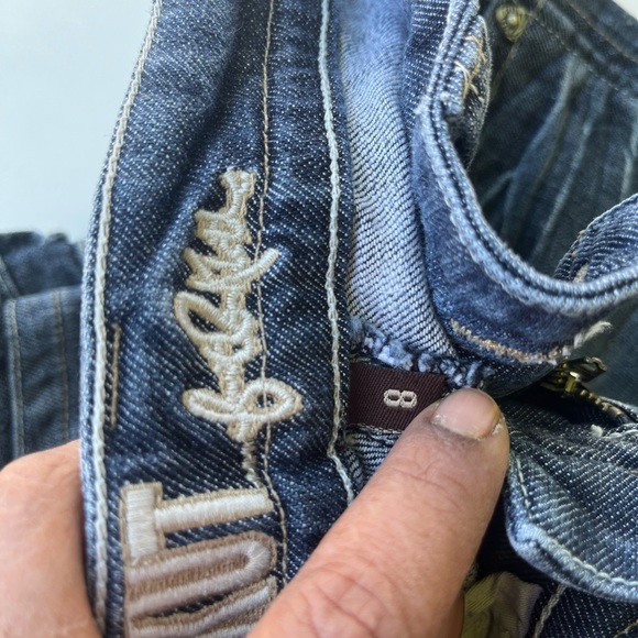 Kut From the cloth bermuda denim shorts! Size 8 - Picture 2 of 4